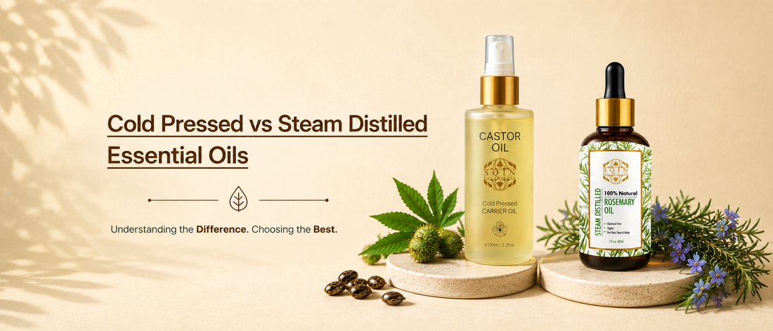 Cold Pressed vs Steam Distilled Essential Oils
