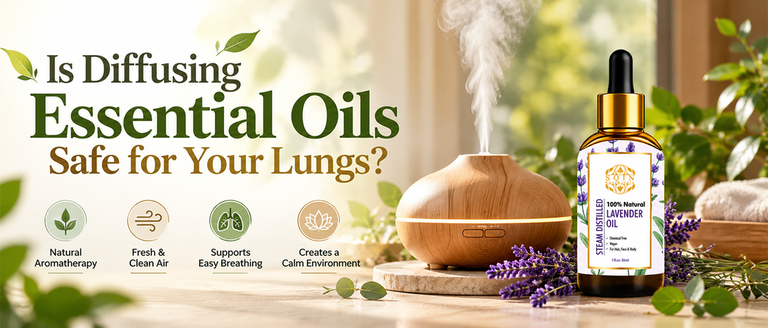 Is Diffusing Essential Oils Safe for Your Lungs? Risks & Tips