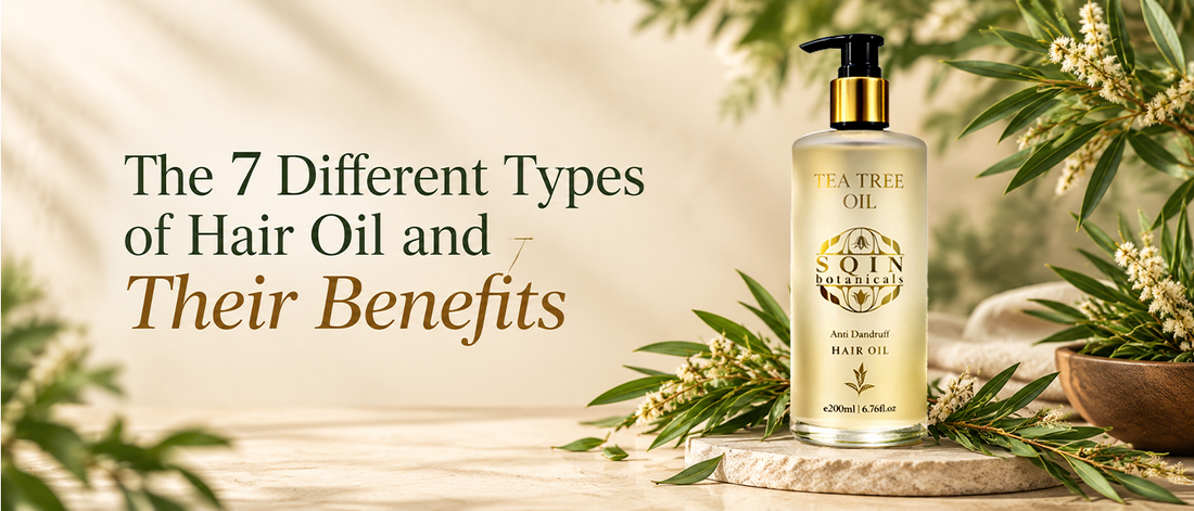 The 7 Different Types of Hair Oil and Their Benefits