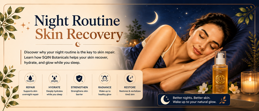 Night Routine Skin Recovery