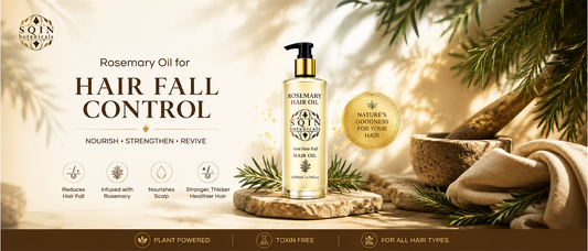 Rosemary Oil for Hair Fall Control