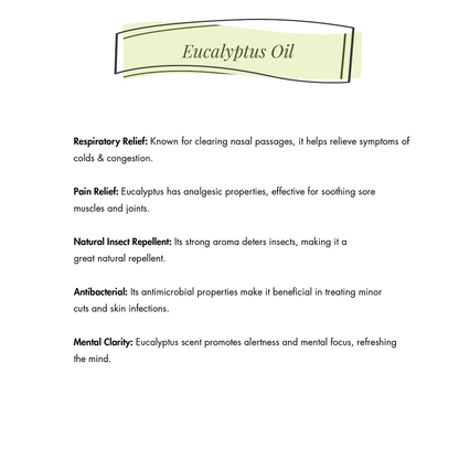 Eucalyptus Essential Oil (30 ml)