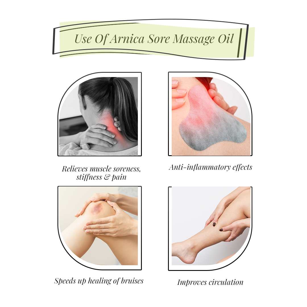 Arnica Sore Massage Oil