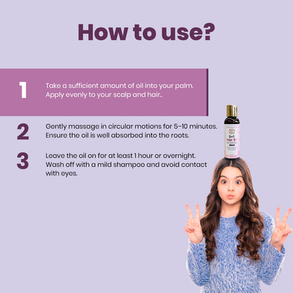 Kids Hair Oil 5 in 1