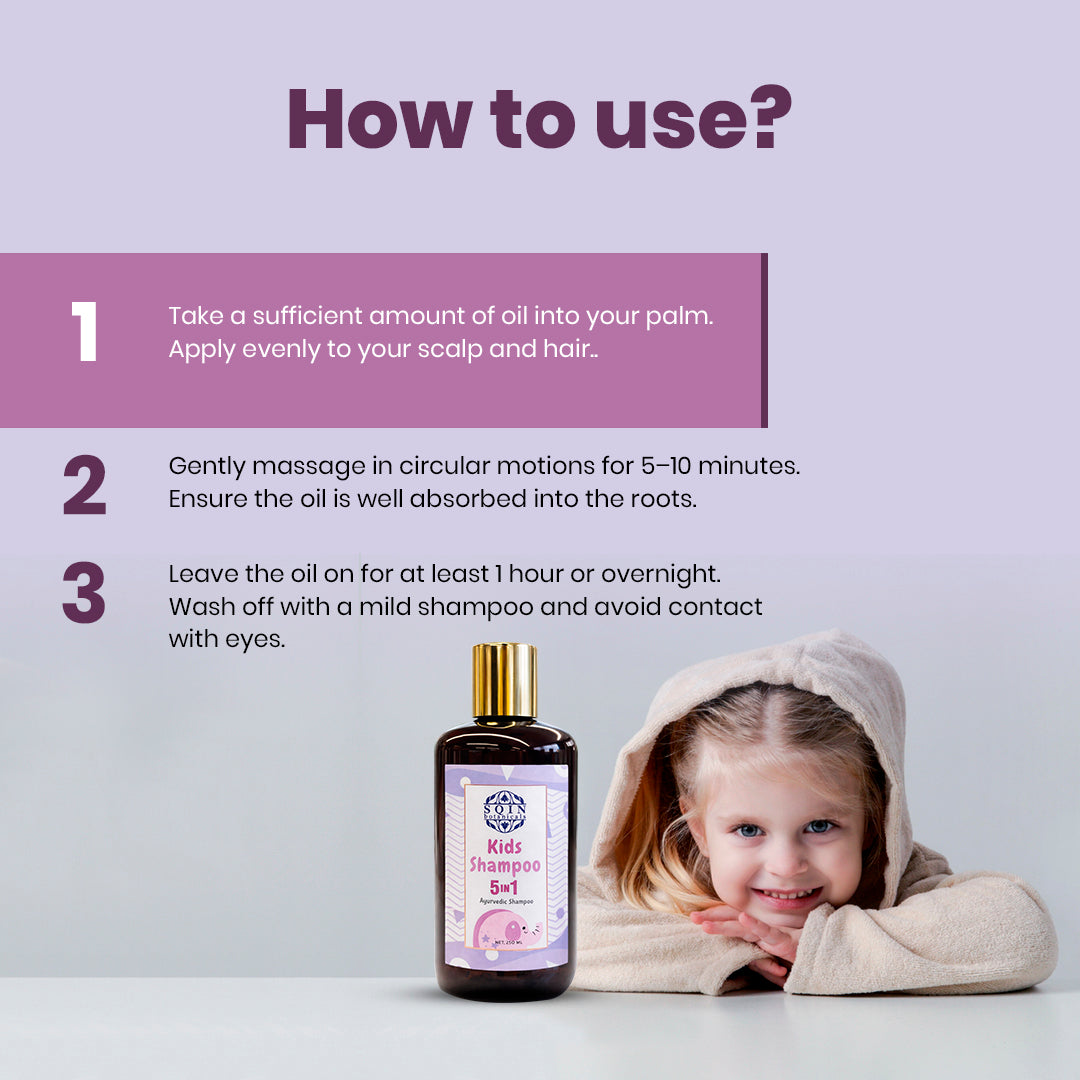 Kids Shampoo 5 in 1 – Ayurvedic Shampoo