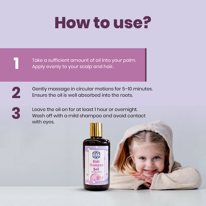Kids Shampoo 5 in 1 – Ayurvedic Shampoo