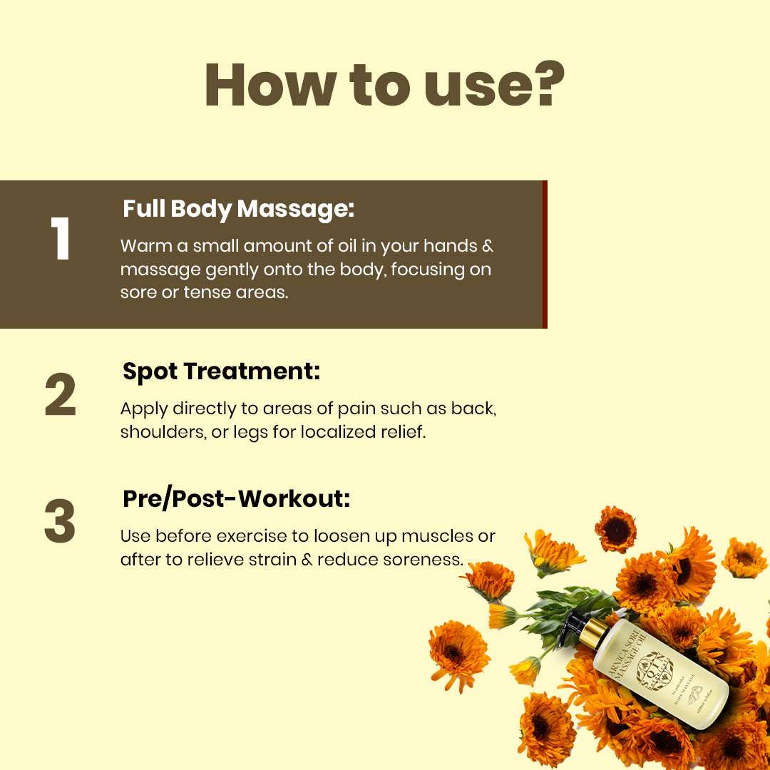 Get Pure Arnica Ora Massage Oil