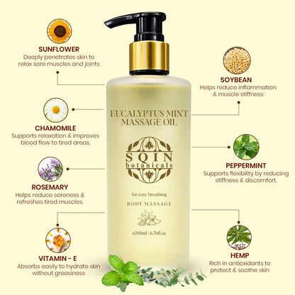 Eucalyptus Mint Massage Oil