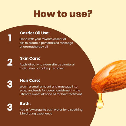 Buy Pure Sweet Almond oil