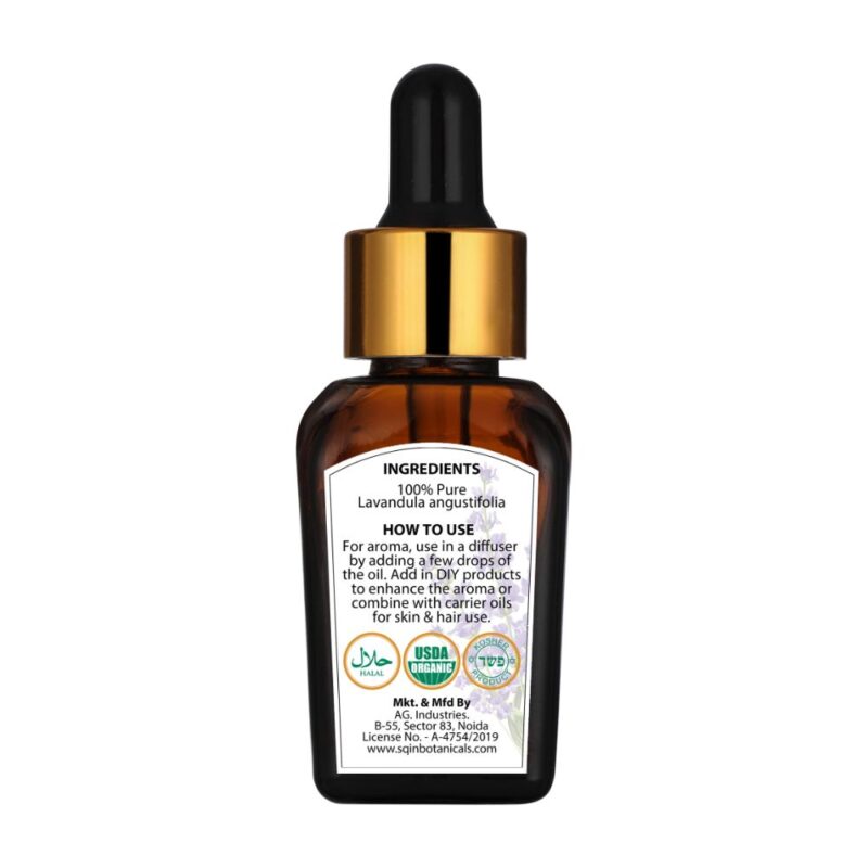SQIN Botanicals Lavender Essential Oil - Image 3